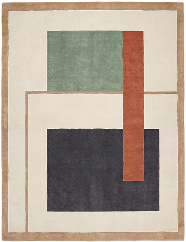 Geometric Block Forest Teppich