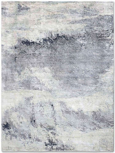 Waves Original auf Sanftgrün Teppich