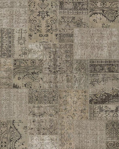 Mink Patchwork Teppich