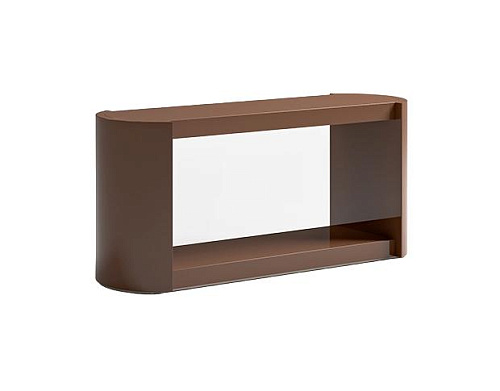 Lackiertes italienisches niedriges Bücherregal