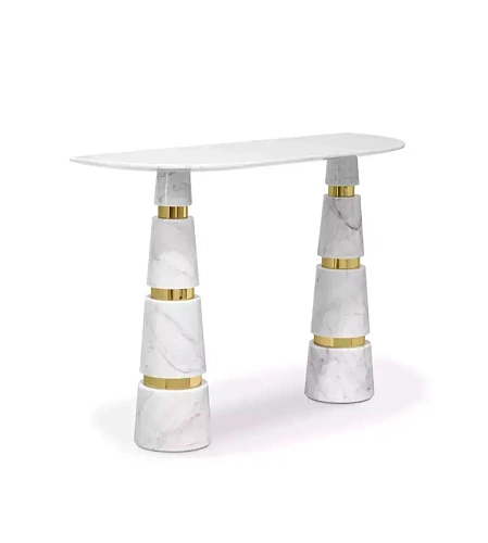 Avalanche Carrara‑Marmor‑Konsole