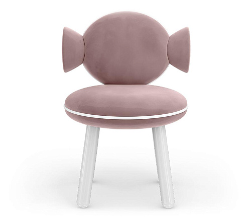 Lollipop rosa Pouf‑Sessel