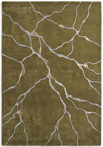 Vein Marble Olive Teppich