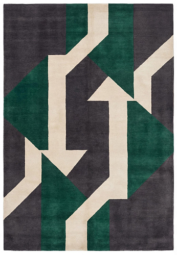 Interlocking Paths Teppich