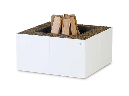 Dado Feuerschale Weiß