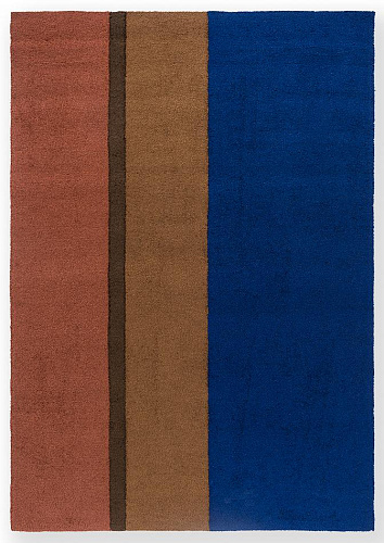 Habitat Festival Streifen Blau Outdoor 496518 Teppich