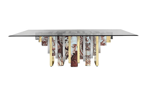 Legacy Sepia Luxus‑Esstisch