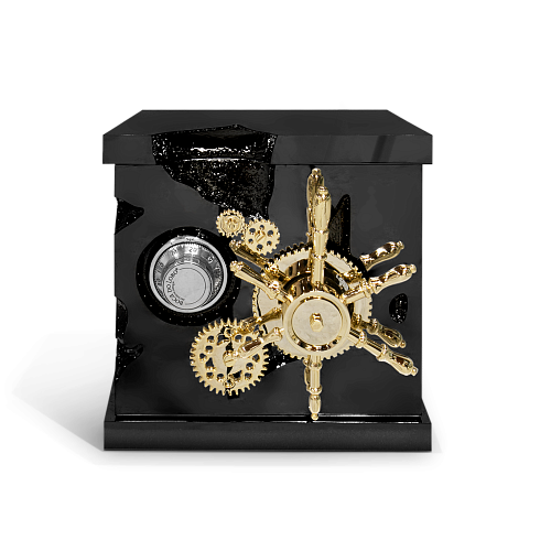 Tycoon Schwarzer Schmuck‑Safe