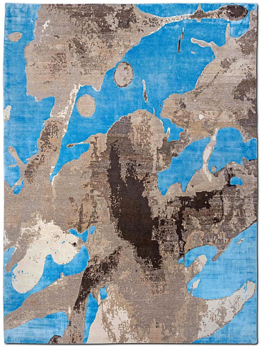 All Natural on Blue Teppich