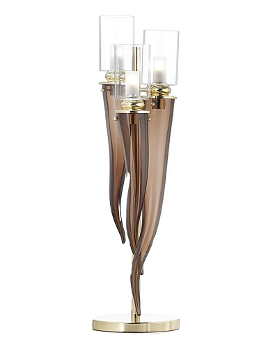 Murano Caffè Glas-Tischlampe