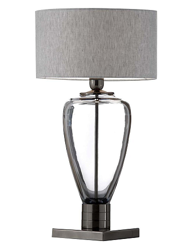 Rauchige Kristall-Tischlampe