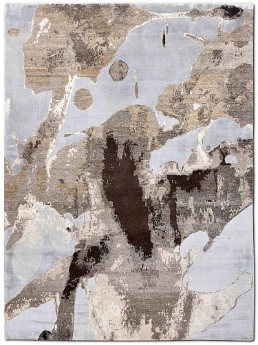 All Natural on Silver Grey Teppich