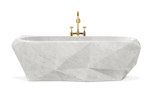 Edelsteinmarmor Badewanne