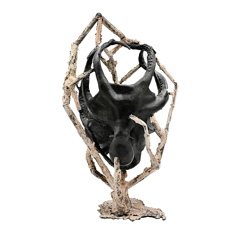 Oktopus Bronze‑Skulptur