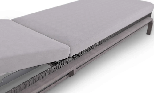 Heritage grauer Sonnenliege