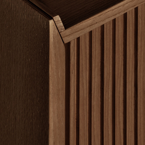 Sipario Braunes Sideboard mit 3 Türen