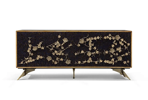 Mirage Purpurne Feder‑Schrank