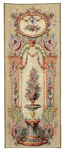 Tür‑Bouquet Elysee‑Palast Wandteppich