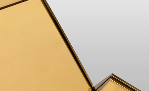 Radiance Gold‑Spiegel