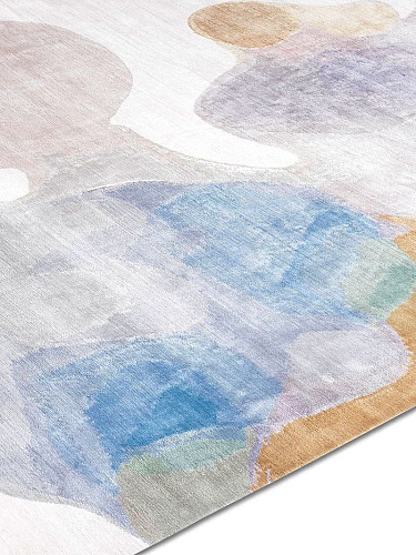 Pastel auf Weiß Teppich