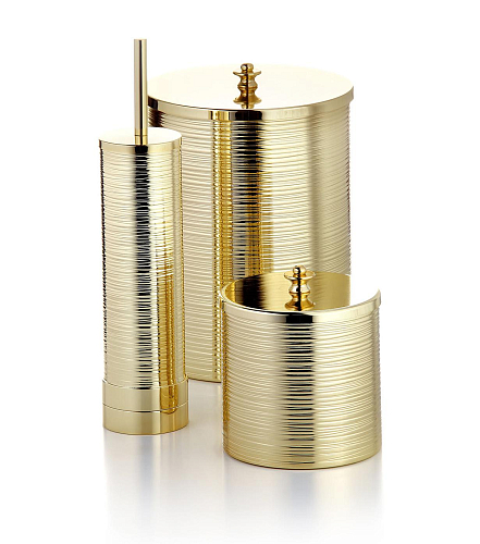 Milady 24-Karat-Gold Messing-Schmuckschatulle