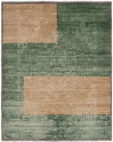 Sage Mosaic Green Teppich