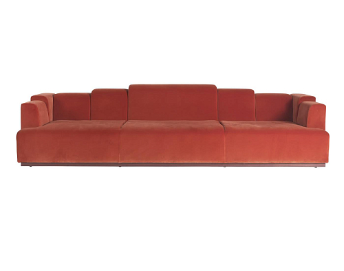 Nouvelle Vague Sofa in Rot