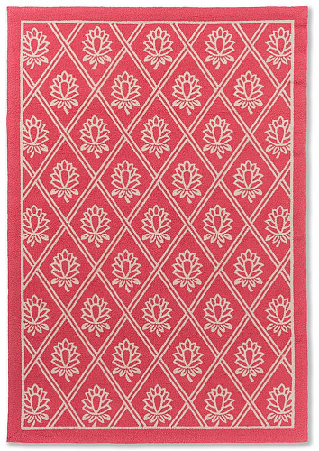 Porchester Poppy Red Outdoor-Teppich