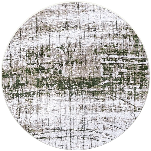 Central Green 9797 Runder Teppich