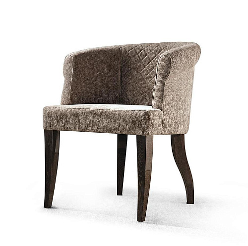 Gerundeter Sessel