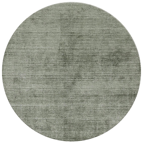 Runder Bambusseide Teppich