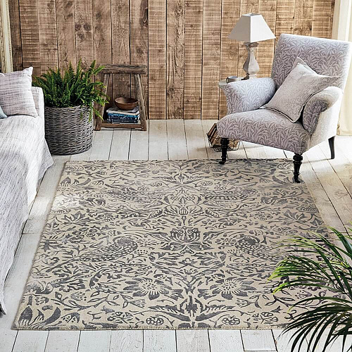 Pure Strawberry Thief 028105 Ink Teppich