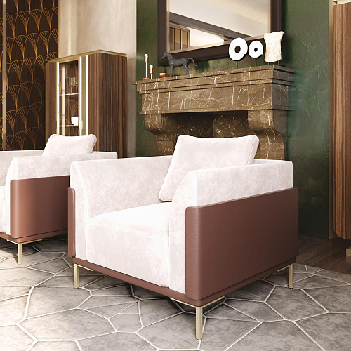 Vittoria Zeitgenössischer italienischer Sessel