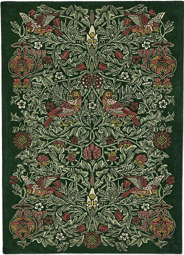 Bird Tump Grün 128307 Teppich