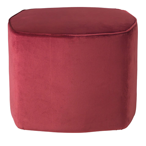Romance Pouf in Rot