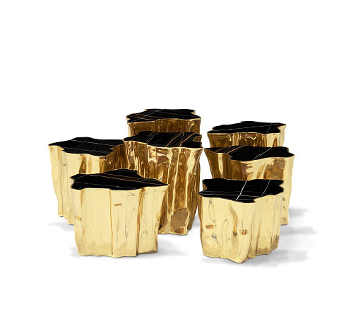 Paradise Serie Onyx‑Couchtisch