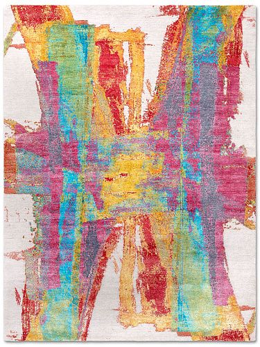 Love Joy auf Hellgrau Teppich