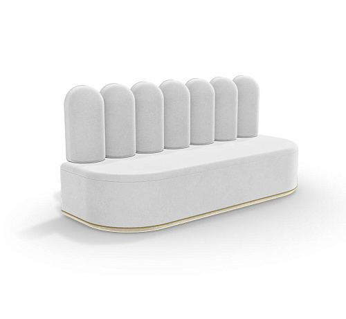 Fluffy Cloud II Snuggle Sofa