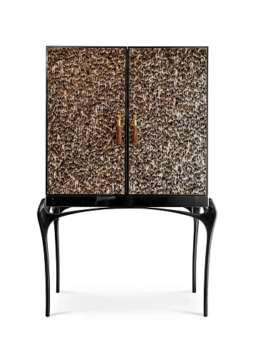 Allure Folien‑Feder‑Barschrank