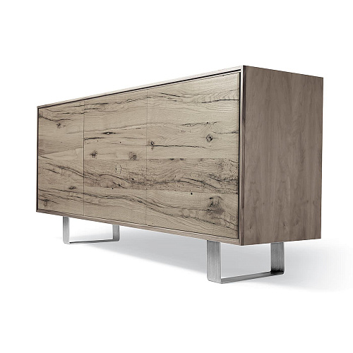 Materia Graue Eiche Sideboard mit 3 Türen