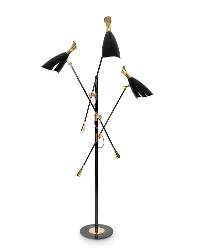Duke Schwarze Stehlampe