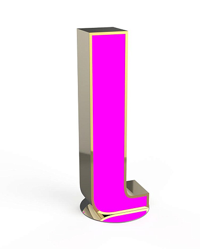 Luminous Buchstabe L