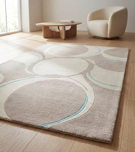Circular Calm Teppich