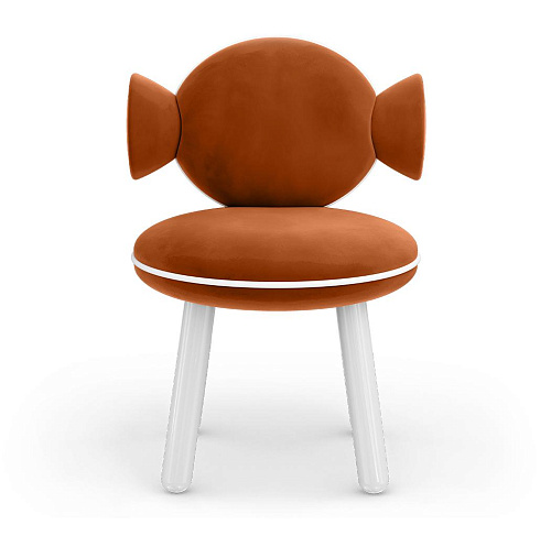 Lollipop roter Pouf‑Sessel