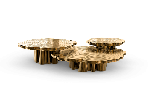 Fortuna Patina 3‑teiliges Couchtisch‑Set