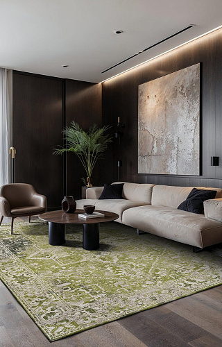 Olive Wood 9645 Teppich