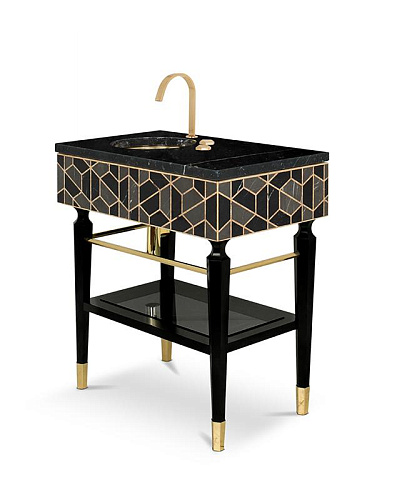 Shell Einzel-Waschtischunterschrank