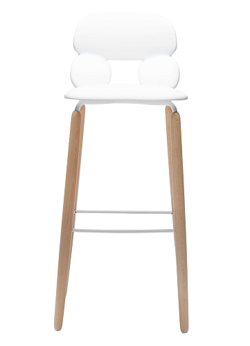 Nube W SG-80 Weißer Barhocker