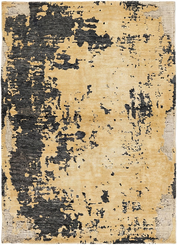 Charcoal Weathered Canvas Teppich