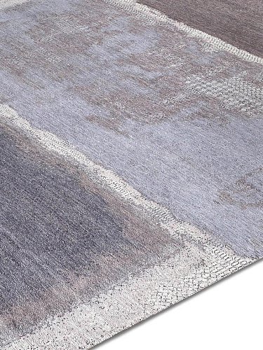 Grass Grey Blue Teppich